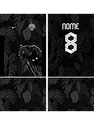 Arte Vetor Camisa Interclasse pantera Mod-868