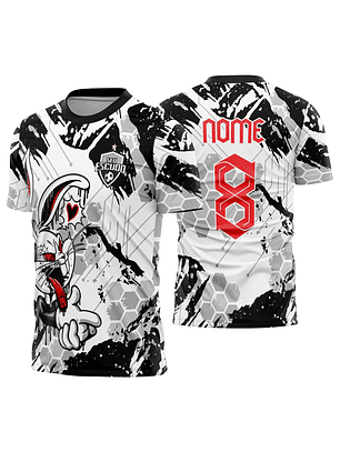 Arte vetor camisa Interclasse coelho Mod-870