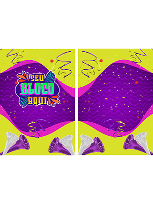 Arte vetor camisa Carnaval-Mod-263