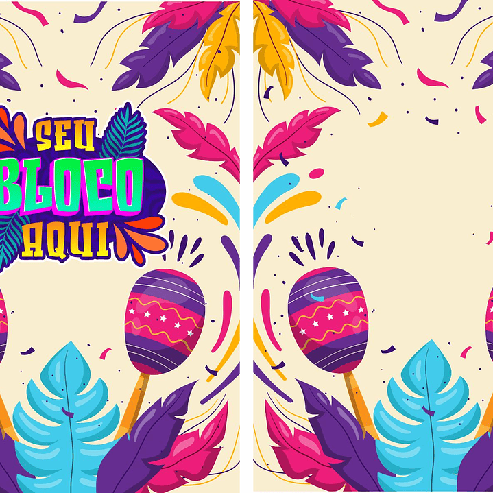 Arte vetor camisa Carnaval-Mod-267 2