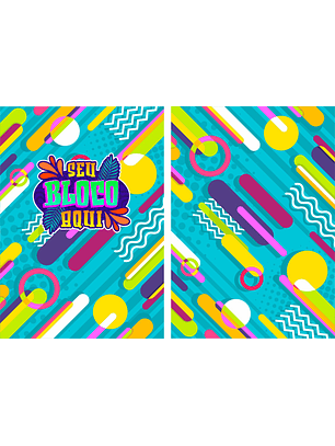 Arte vetor camisa Carnaval-Mod-268