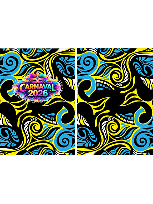 Arte vetor camisa Carnaval-Mod-280