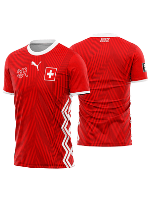 Arte Vetor Camisa Suiça Concept 2026