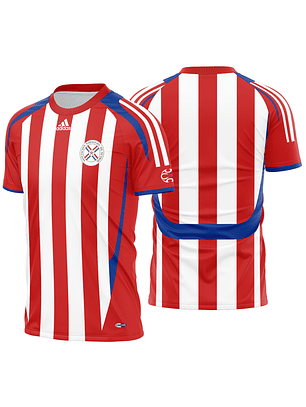 Arte Vetor Camisa Paraguay Local 2007