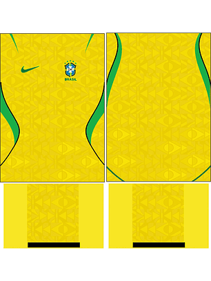 Arte Vetor Camisa Brasil Home Kit 2026