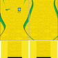 Arte Vetor Camisa Brasil Home Kit 2026 - Thumbnail 2