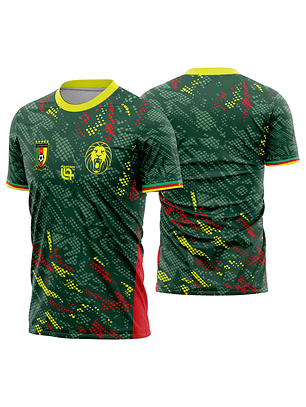 Arte Vetor Camisa Camarões Local 2025-2026