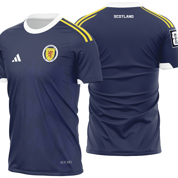 Arte Vetor Camisa Escocia Concept 2026 1