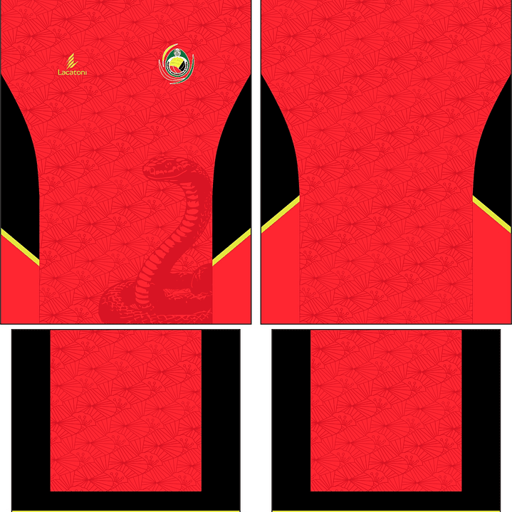 Arte Vetor Camisa Mozambique Local 2025-2026 2