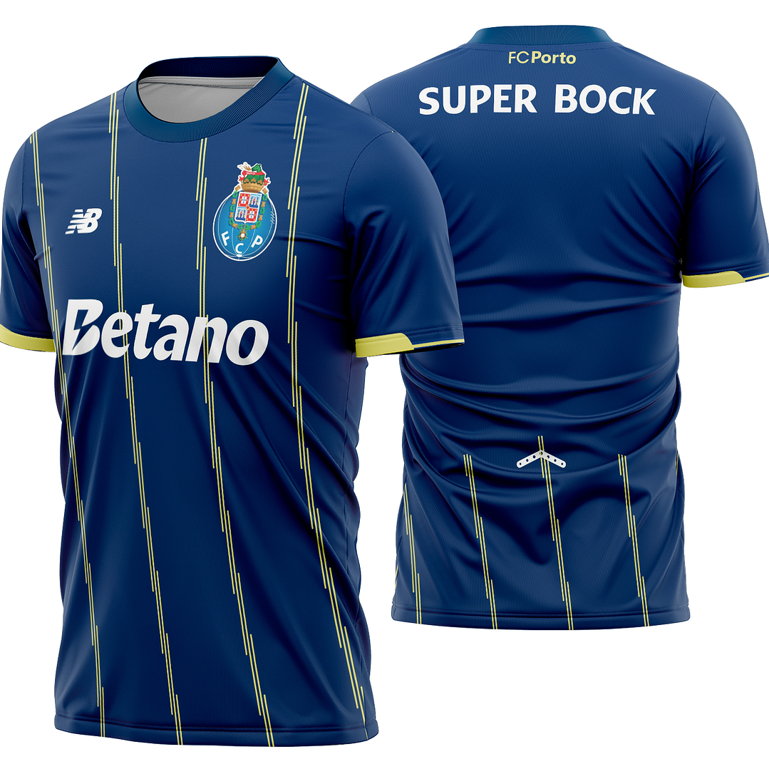 Arte Vetor Camisa FC Porto quarta 2025-2026 1