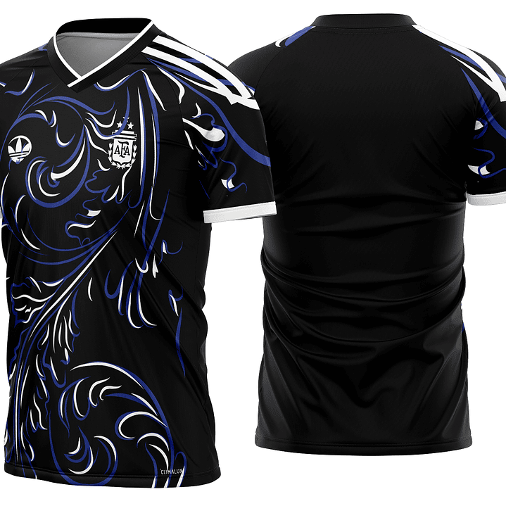 Arte Vetor Camisa Argentina visita 2026 1