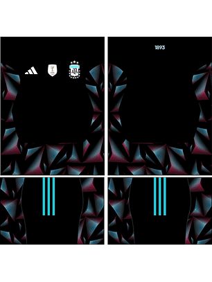 Arte Vetor Camisa Argentina goleiro 2026