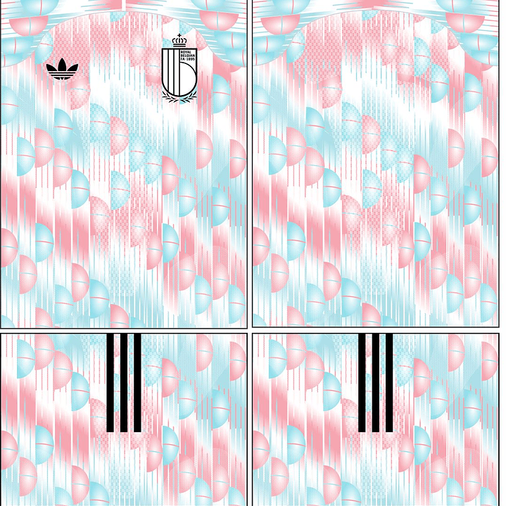 Arte Vetor Camisa Belgica visita 2026 2