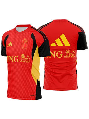 Arte Vetor Camisa Belgica treino 2026