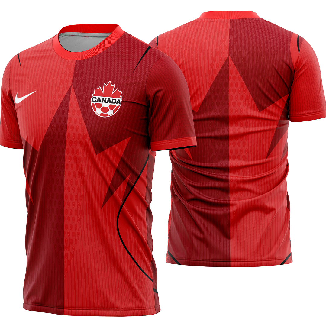 Arte Vetor Camisa Canada Local 2026 1