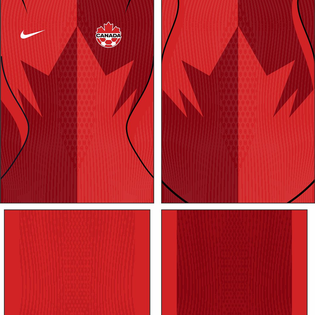 Arte Vetor Camisa Canada Local 2026 2