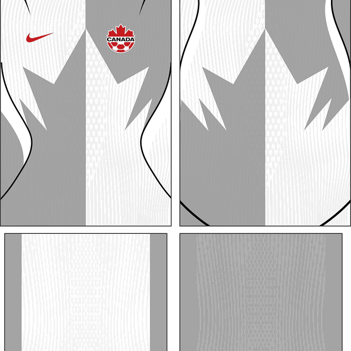 Arte Vetor Camisa Canada visita 2026 2