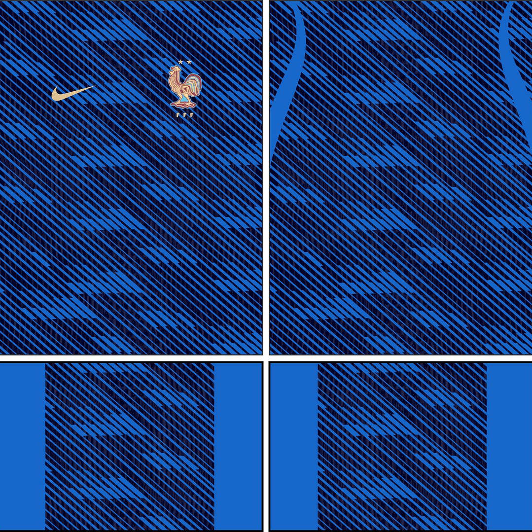 Arte Vetor Camisa França local 2026 2