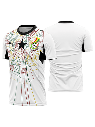 Arte Vetor Camisa Ghana local 2026