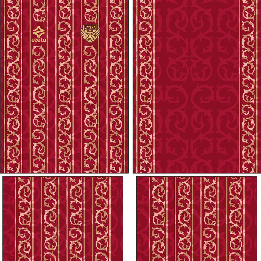 Arte Vetor Camisa Latina Calcio Tercera 2025-2026 2