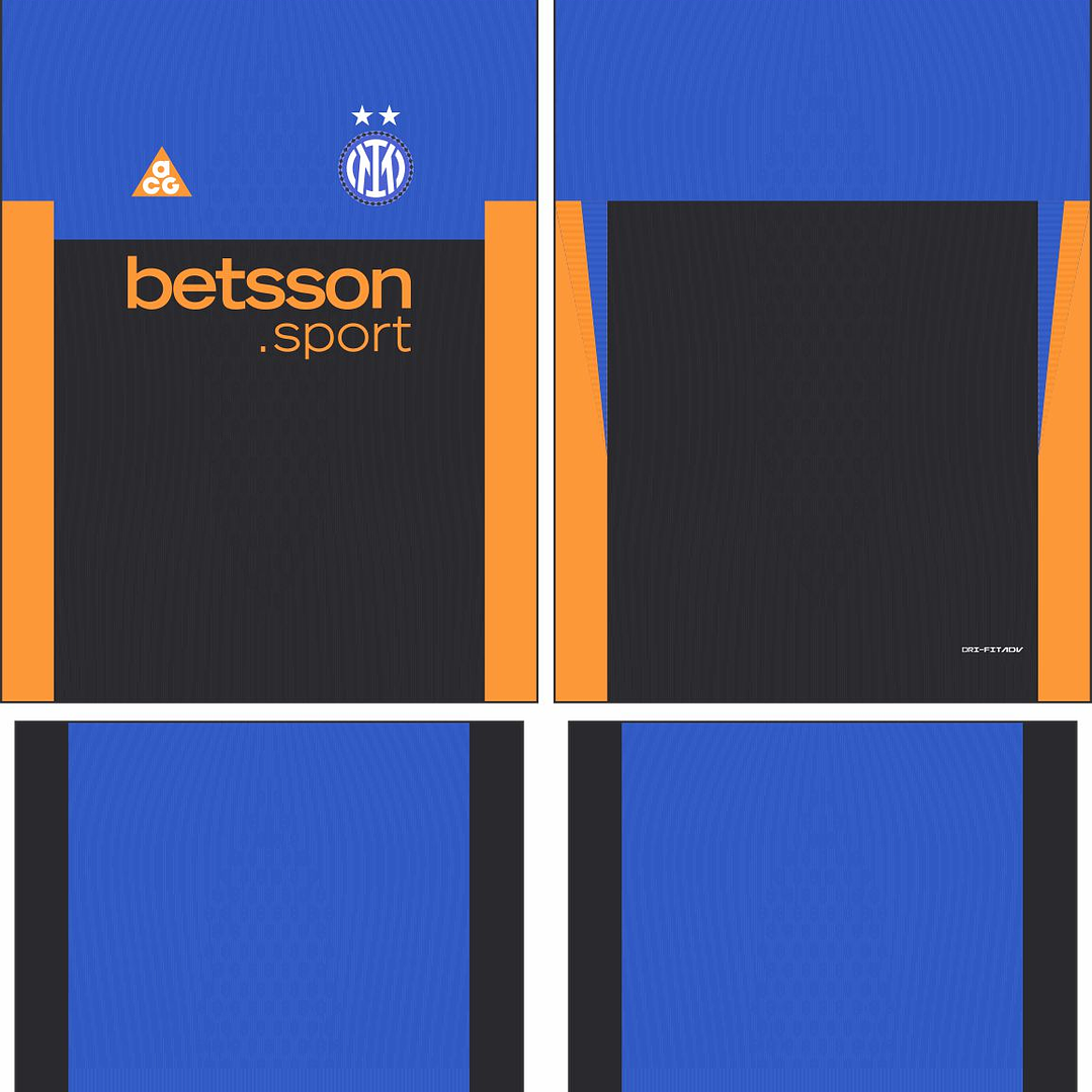 Arte Vetor Camisa Inter Milan quarta 2025-2026 2