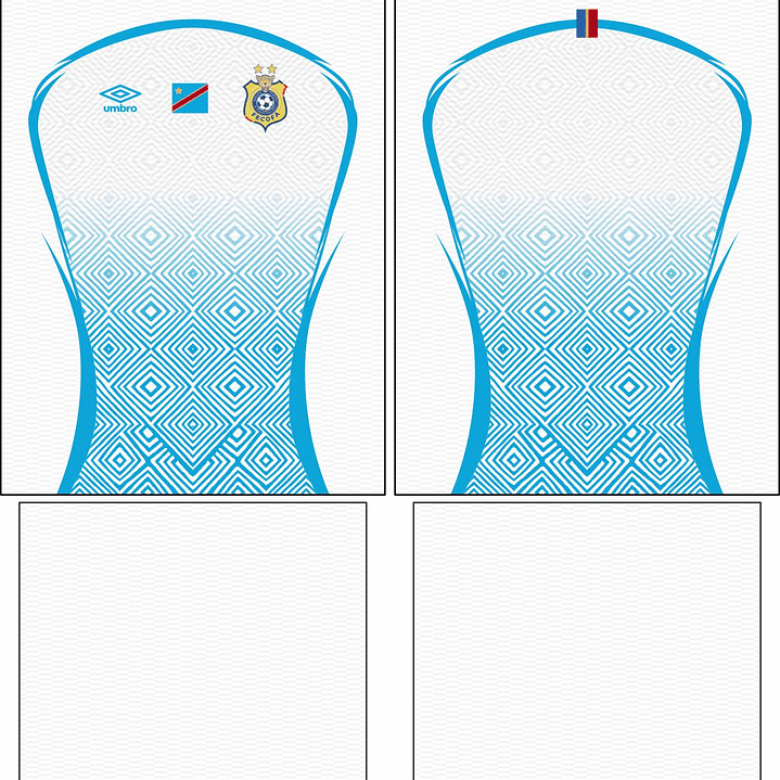 Arte Vetor Camisa RD Congo Visita 2025-2026 2