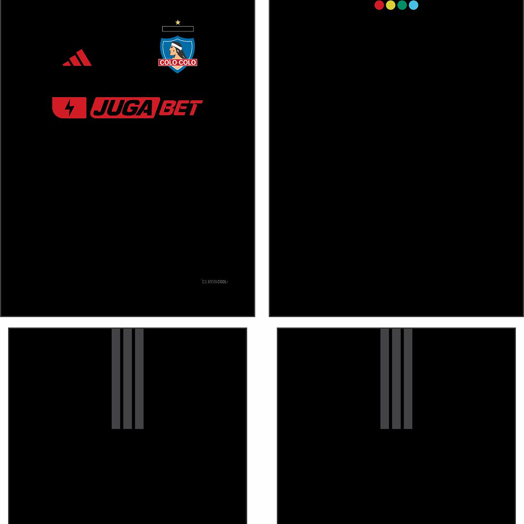 Arte Vetor Camisa Colo Colo Visita 2026 2