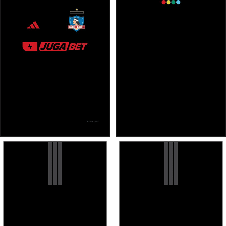 Arte Vetor Camisa Colo Colo Visita 2026 2