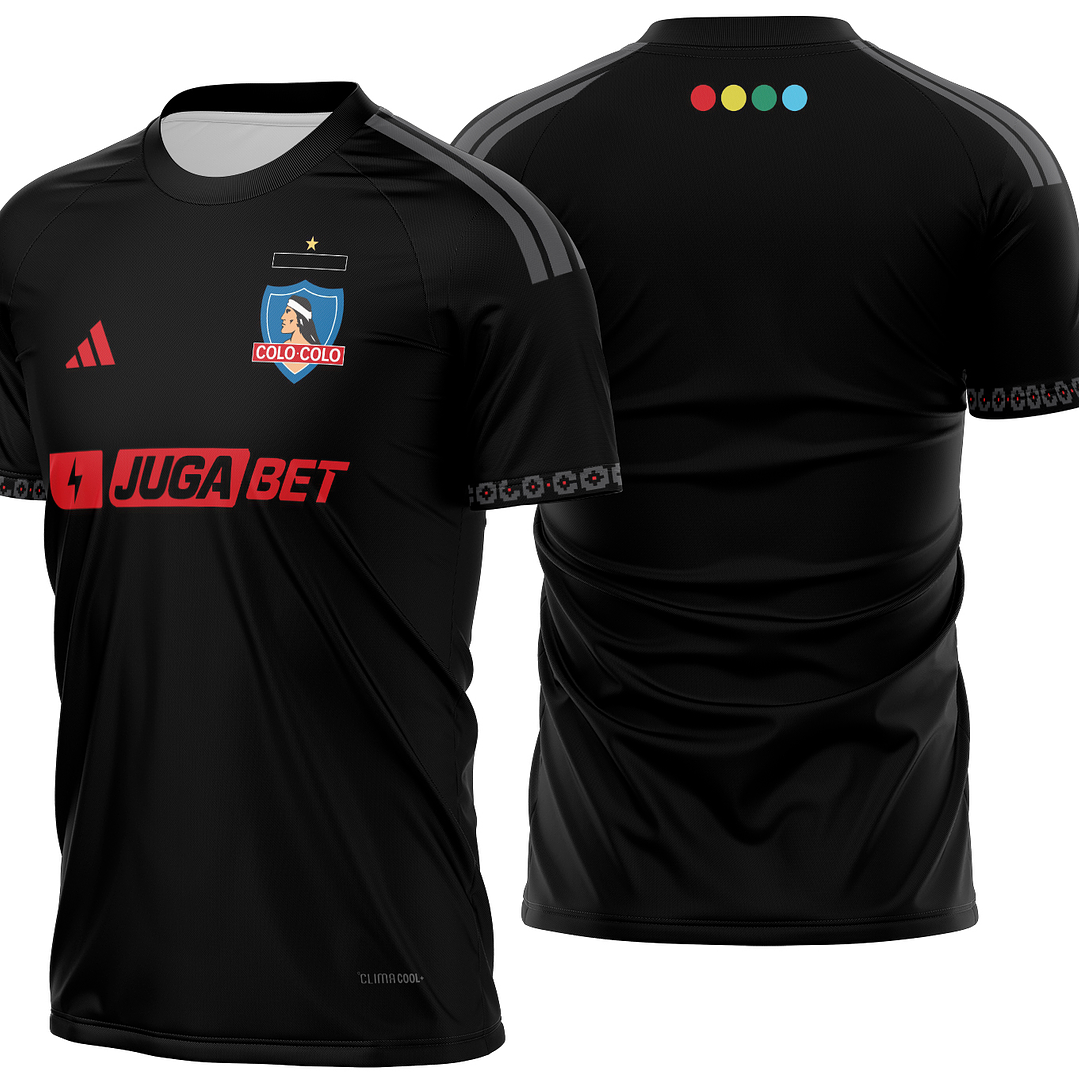 Arte Vetor Camisa Colo Colo Visita 2026 1