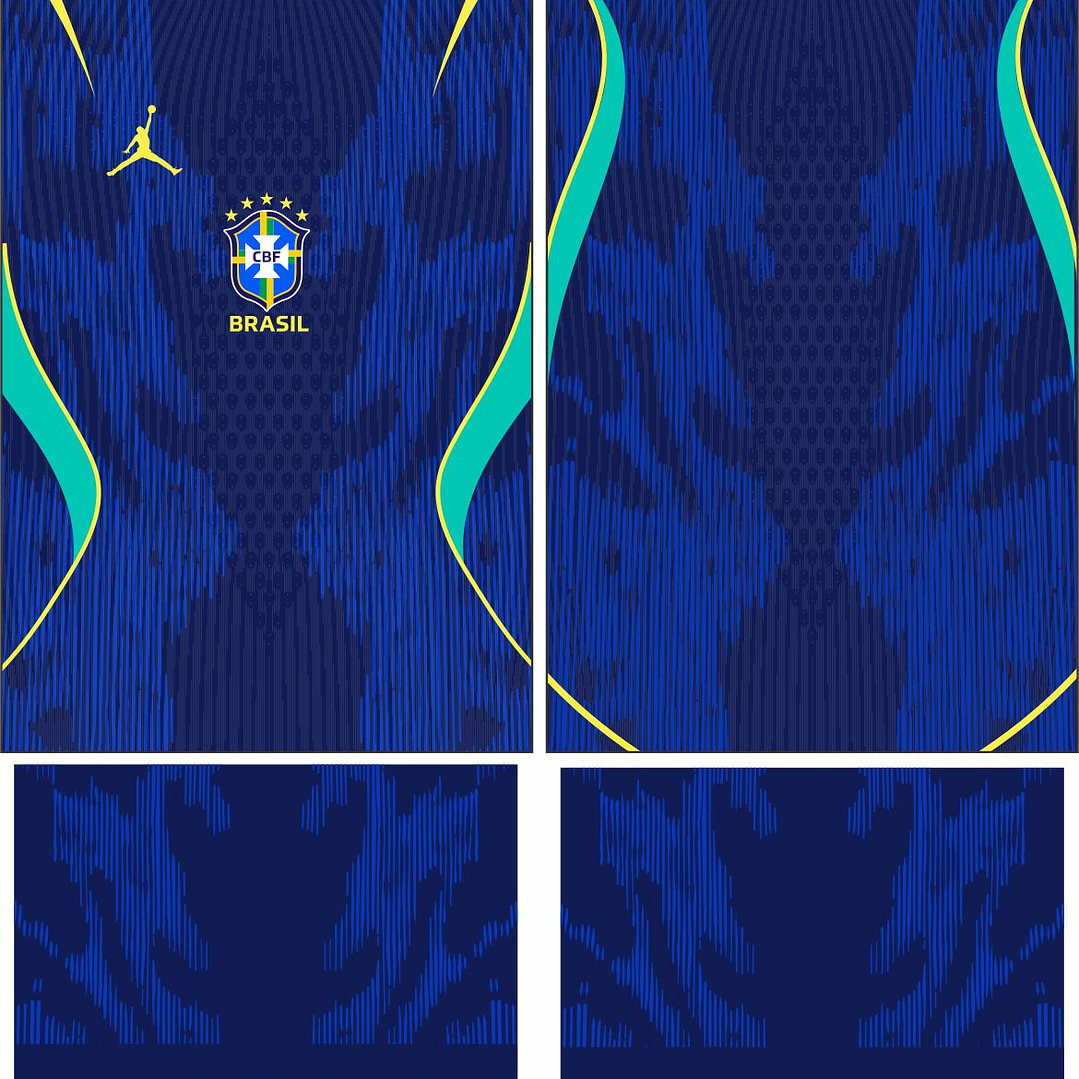 Arte Vetor Camisa Brasil visita 2026 2