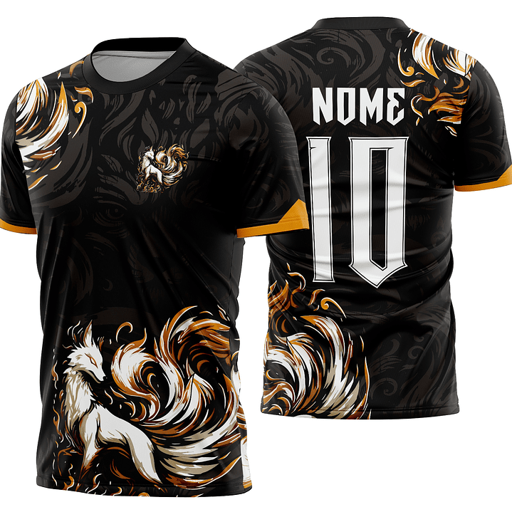 Arte Vetor Camisa Interclasse raposa Mod-871 1