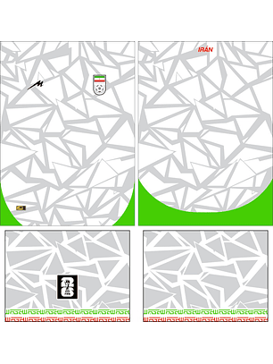 Arte Vetor Camisa Iran Concept 2026