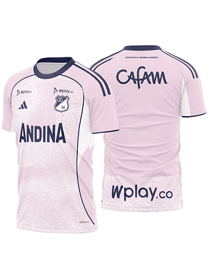 Arte Vetor Camisa Millonarios Visita 2026