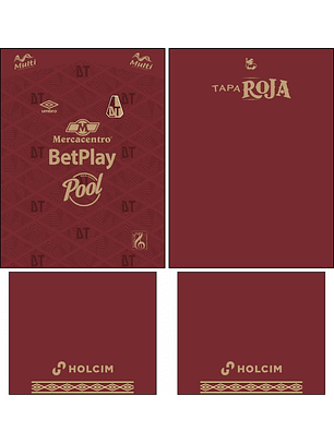 Arte Vetor Camisa Deportes Tolima Local 2026