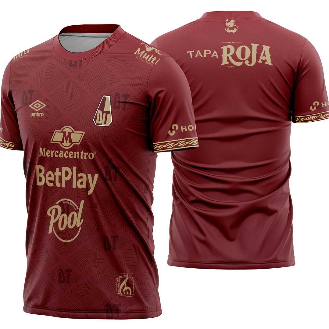 Arte Vetor Camisa Deportes Tolima Local 2026 1