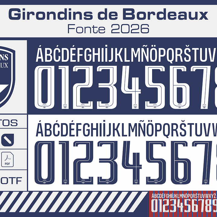 Fonte Girondins de Bordeaux 2025 2026 1