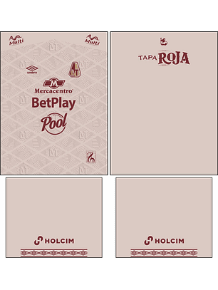 Arte Vetor Camisa Deportes Tolima Visita 2026