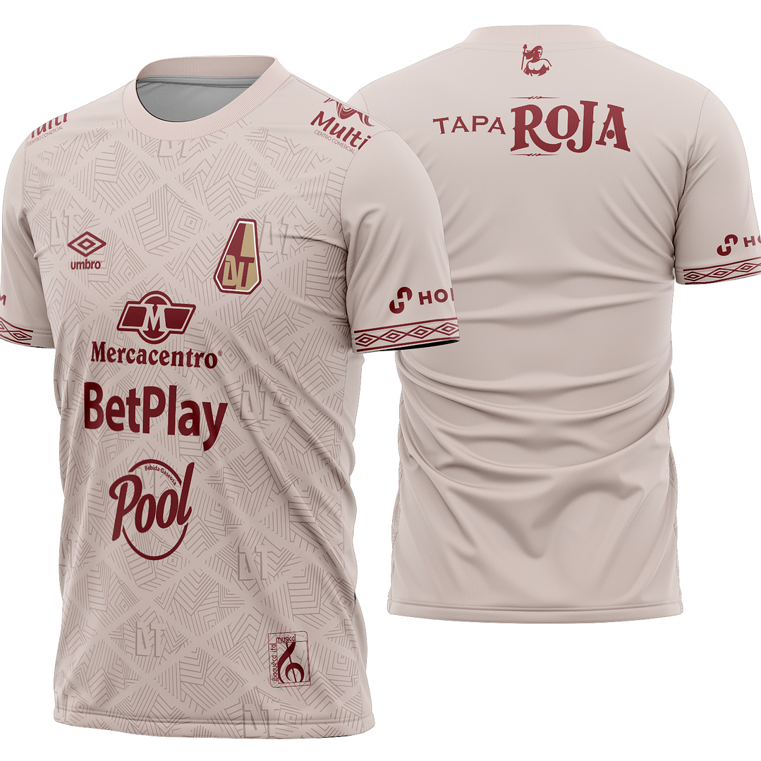 Arte Vetor Camisa Deportes Tolima Visita 2026 1