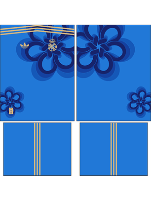 Arte Vetor Camisa Real Madrid Pre-jogo ano novo chines 2025-2026