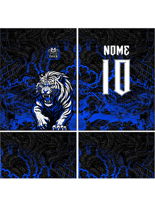 Arte Vetor Camisa Interclasse tigre Mod-873