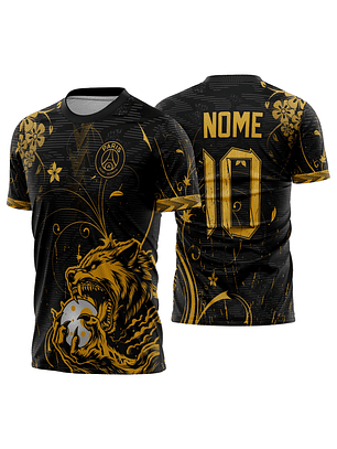 Arte vetor camisa Interclasse lobo Mod-875