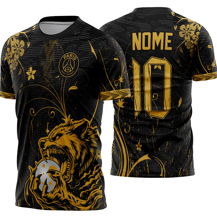 Arte vetor camisa Interclasse lobo Mod-875 1