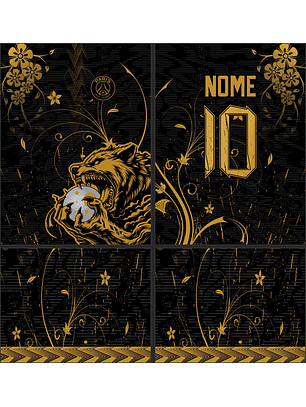 Arte vetor camisa Interclasse lobo Mod-875