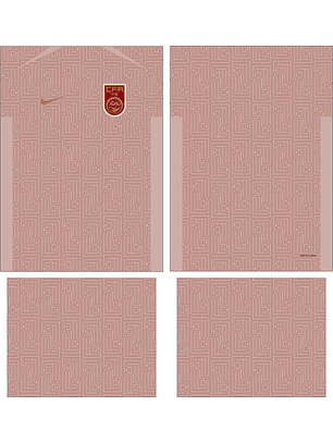 Arte Vetor Camisa China Pre-jogo 2025