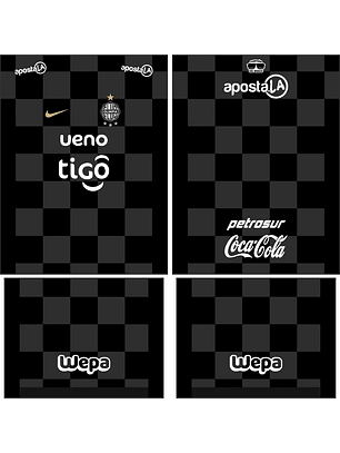 Arte vetor camisa Club Olimpia Visita 2026