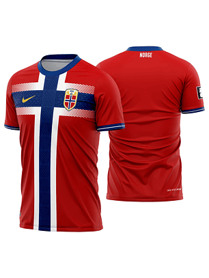 Arte Vetor Camisa Noruega Concept 2026
