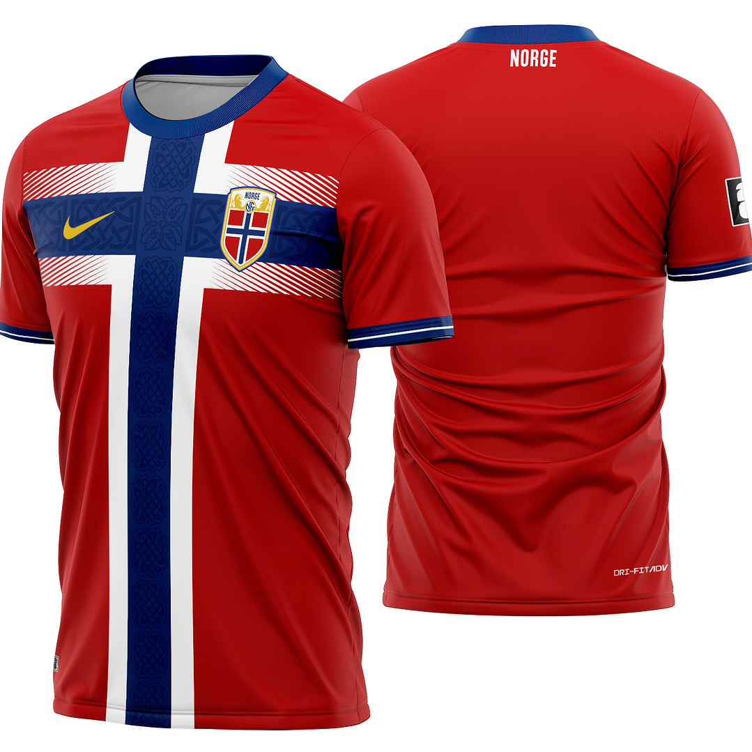 Arte Vetor Camisa Noruega Concept 2026 1