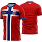 Arte Vetor Camisa Noruega Concept 2026 - Thumbnail 1