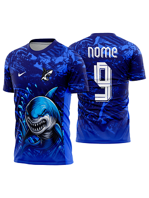 Arte Vetor Camisa Interclasse tubarão Mod-876