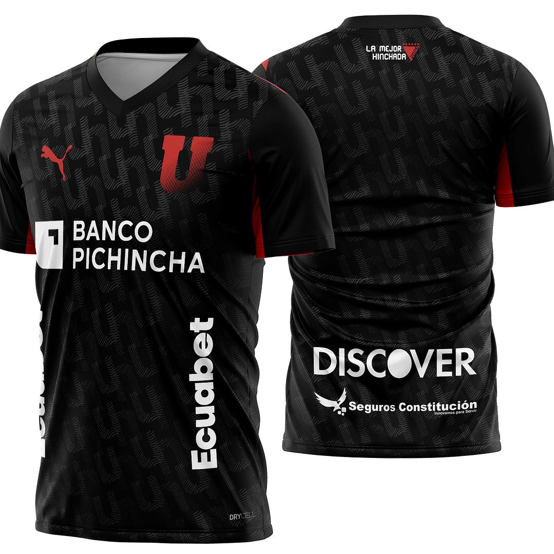 Arte Vetor Camisa LDU Quito Terceira 2026 1